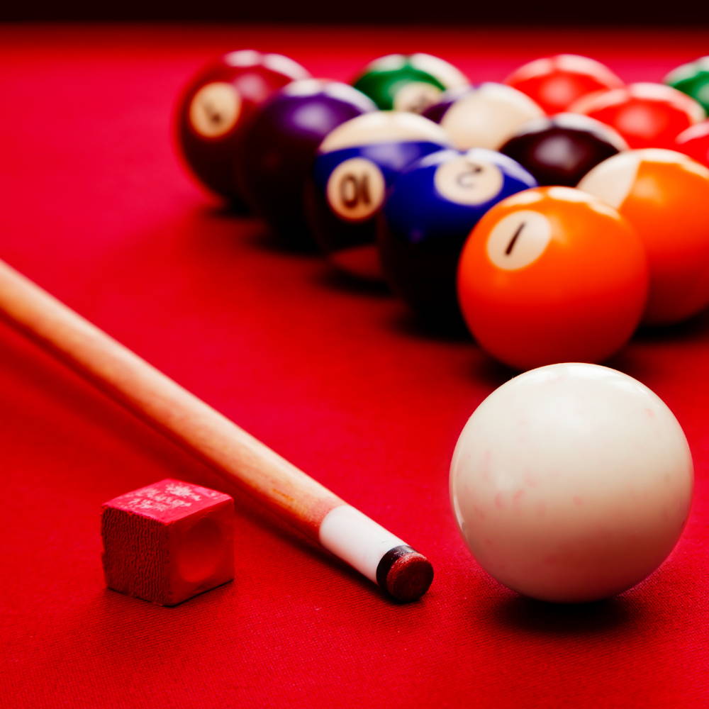 Erasing The Past Removing Chalk Marks From Your Pool Table Home